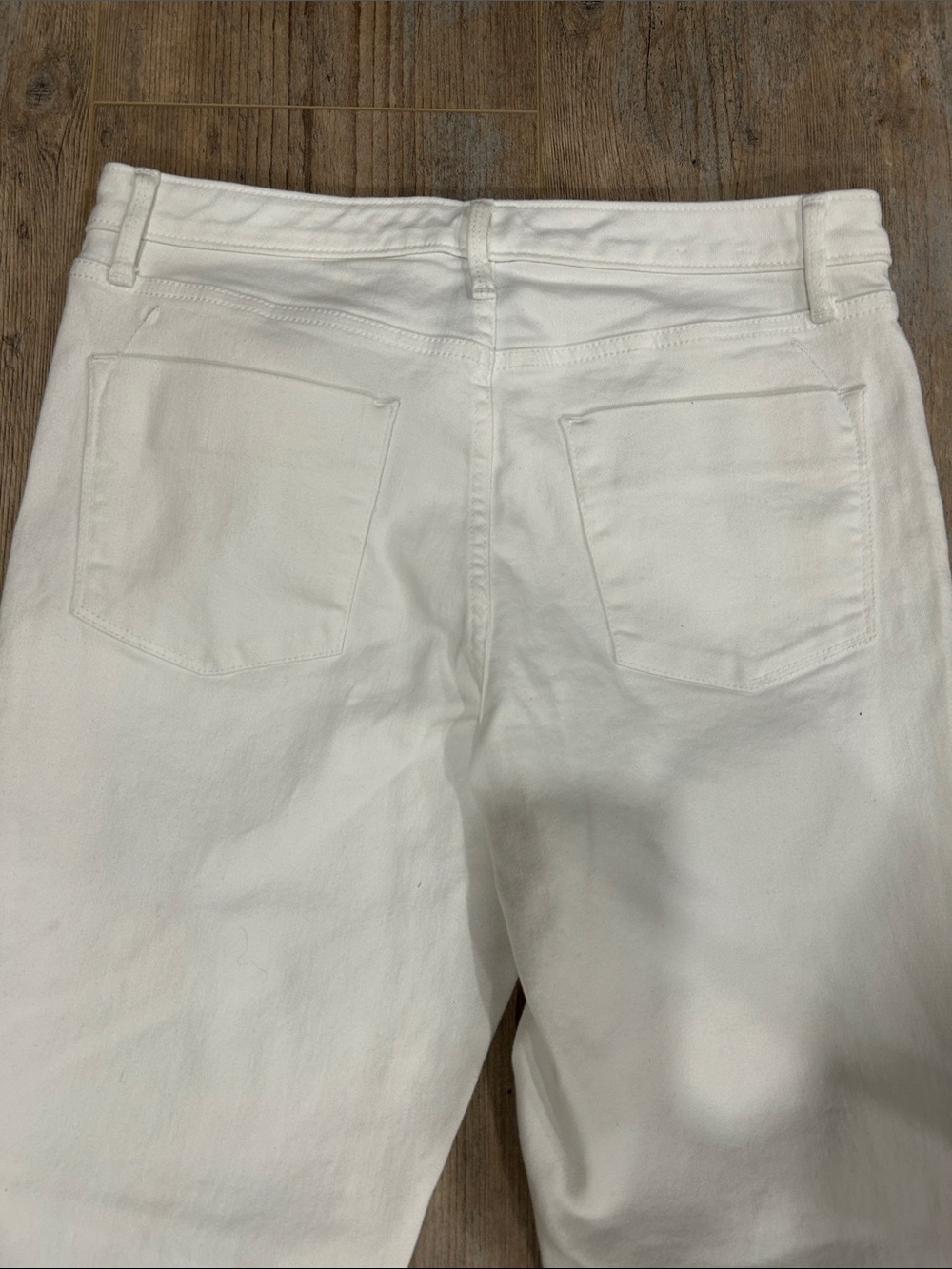 White High-Waist Skinny Jeans from Target Size 10 - Picture 4 of 11